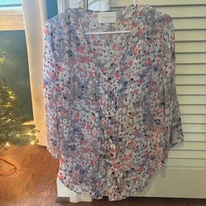 100% silk yumi Kim top